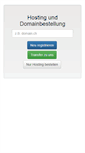 Mobile Screenshot of order.guest-hosting.ch